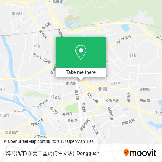 海马汽车(东莞三益虎门生立店) map