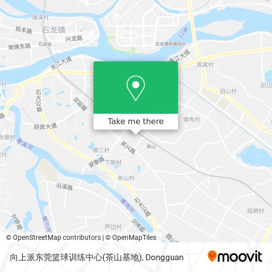 向上派东莞篮球训练中心(茶山基地) map