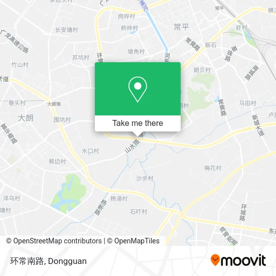 环常南路 map