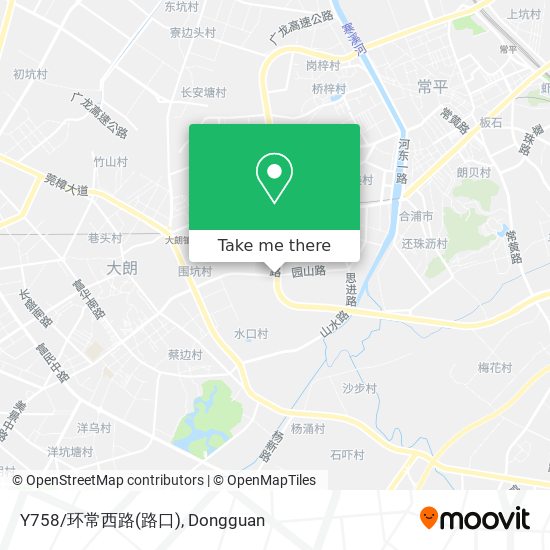 Y758/环常西路(路口) map
