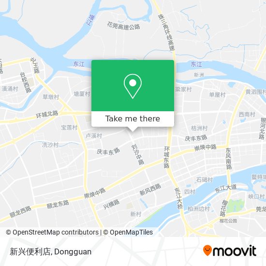 新兴便利店 map