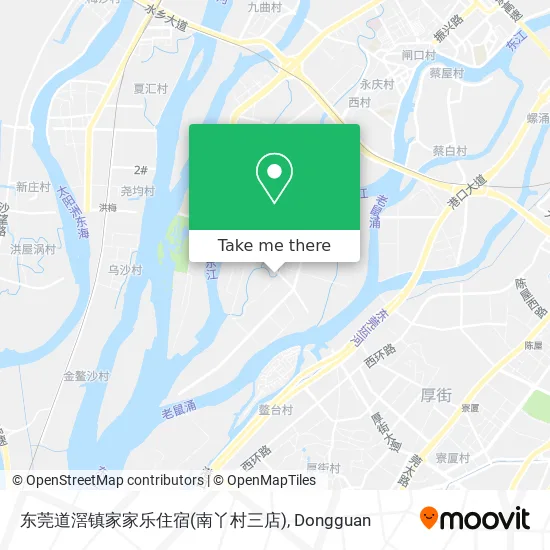 东莞道滘镇家家乐住宿(南丫村三店) map