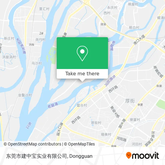 东莞市建中宝实业有限公司 map