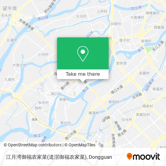 江月湾御福农家菜(道滘御福农家菜) map