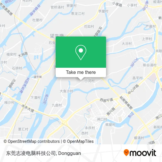 东莞志凌电脑科技公司 map
