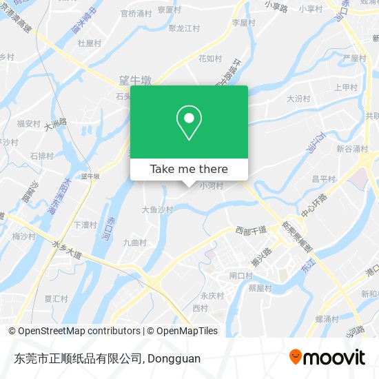 东莞市正顺纸品有限公司 map