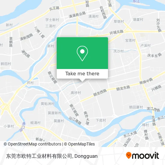东莞市欧特工业材料有限公司 map