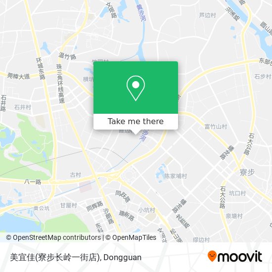 美宜佳(寮步长岭一街店) map