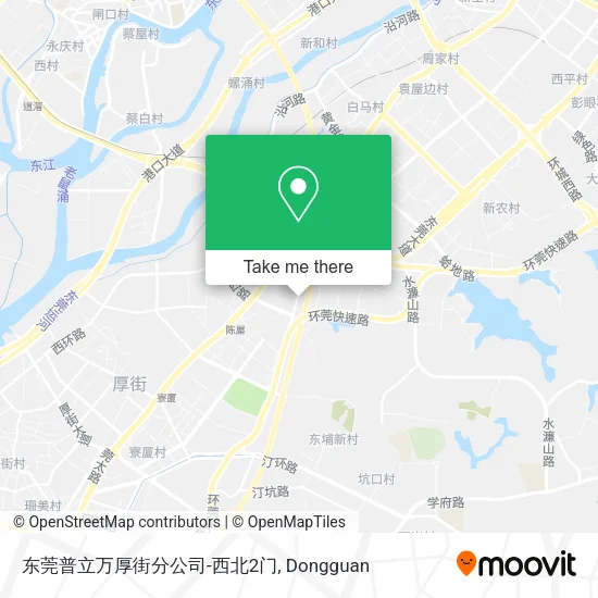 东莞普立万厚街分公司-西北2门 map