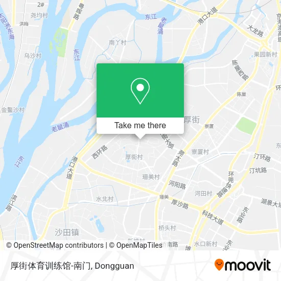 厚街体育训练馆-南门 map