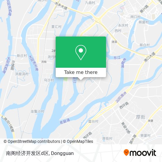 南阁经济开发区d区 map