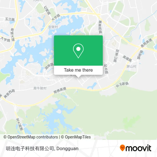 胡连电子科技有限公司 map