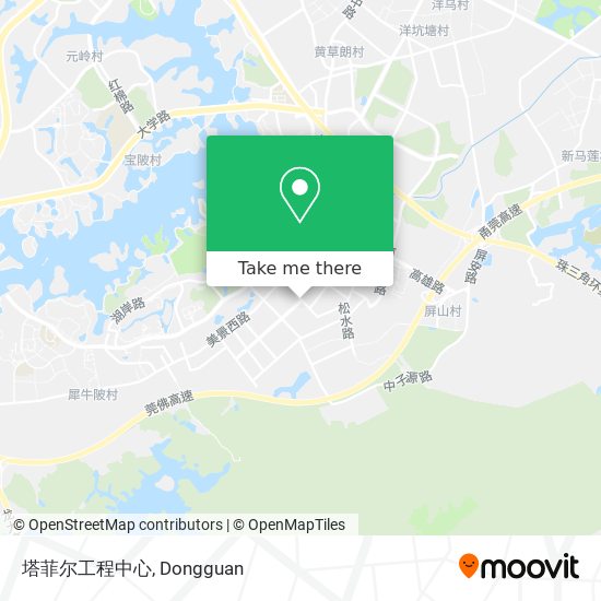 塔菲尔工程中心 map