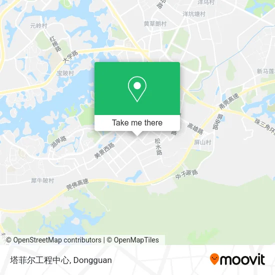 塔菲尔工程中心 map