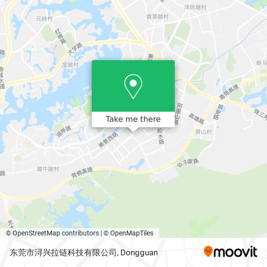 东莞市浔兴拉链科技有限公司 map