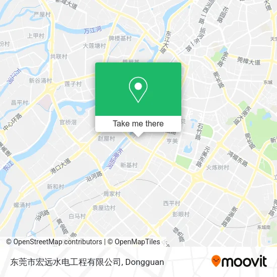 东莞市宏远水电工程有限公司 map