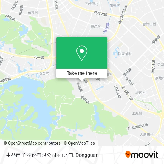 生益电子股份有限公司-西北门 map
