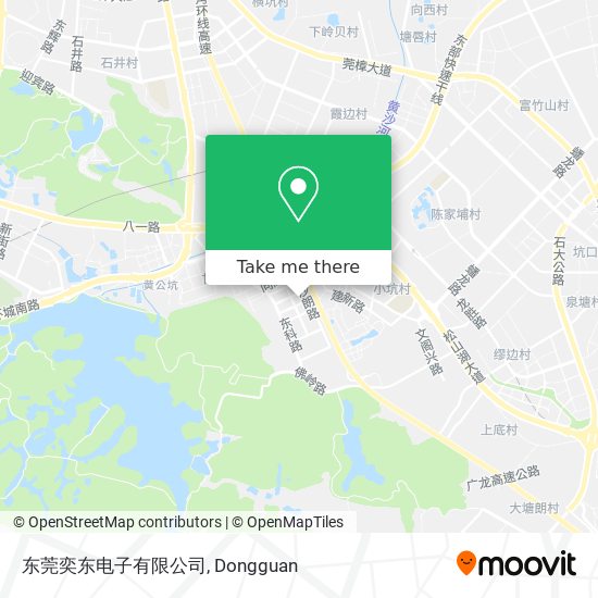 东莞奕东电子有限公司 map