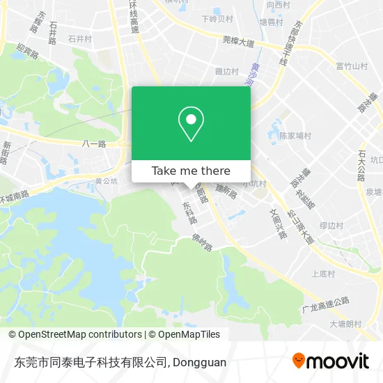 东莞市同泰电子科技有限公司 map