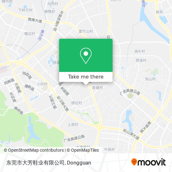 东莞市大芳鞋业有限公司 map