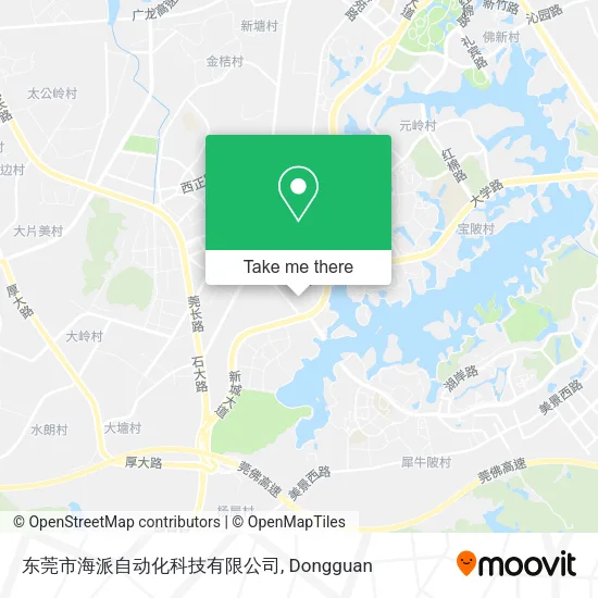 东莞市海派自动化科技有限公司 map