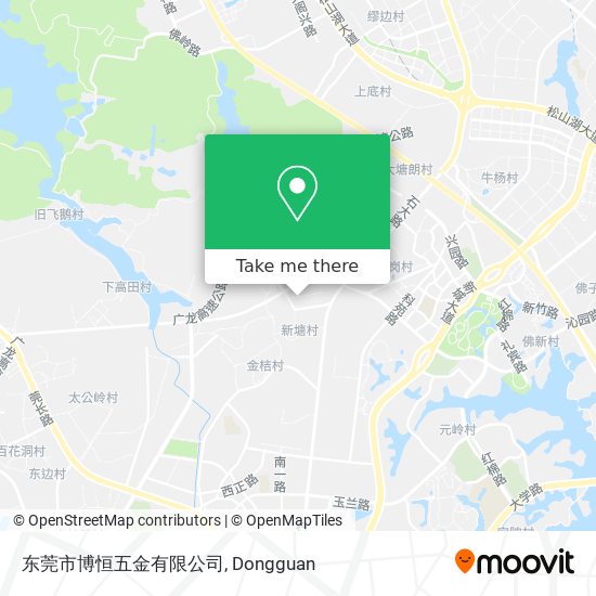 东莞市博恒五金有限公司 map
