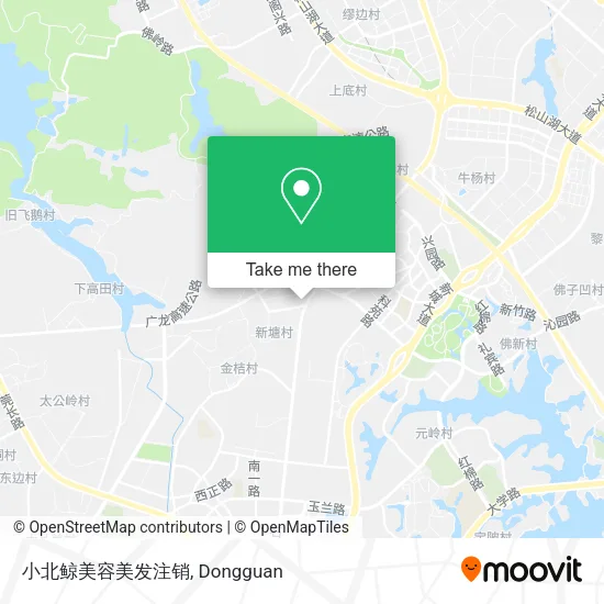 小北鲸美容美发注销 map