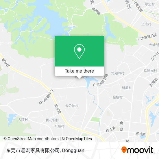 东莞市谊宏家具有限公司 map