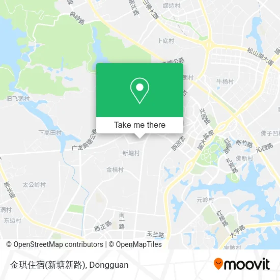 金琪住宿(新塘新路) map