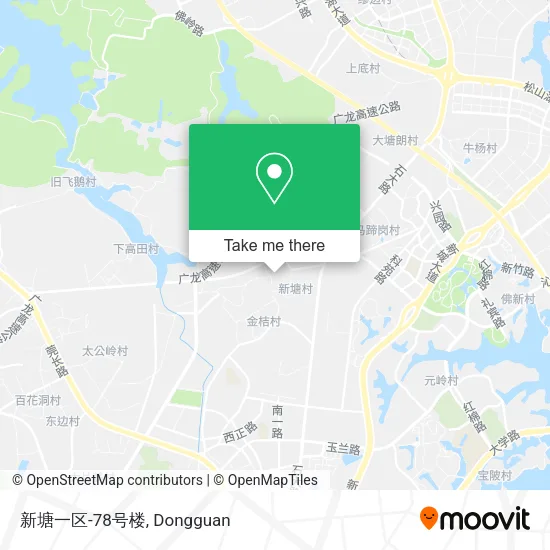 新塘一区-78号楼 map