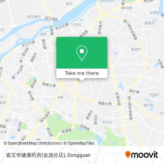 嘉宝华健康药房(金源分店) map
