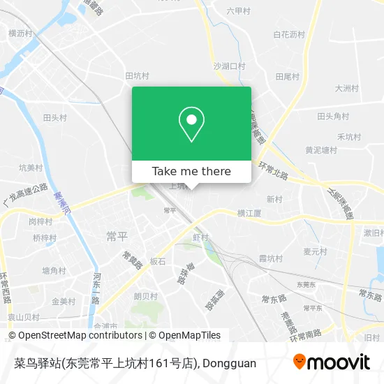 菜鸟驿站(东莞常平上坑村161号店) map