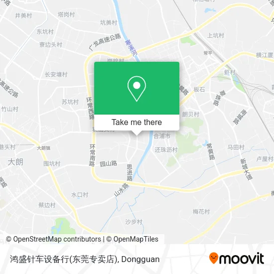 鸿盛针车设备行(东莞专卖店) map