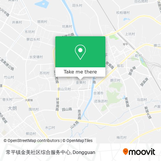 常平镇金美社区综合服务中心 map