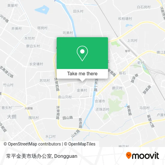 常平金美市场办公室 map