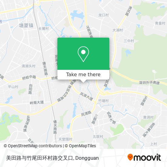 美田路与竹尾田环村路交叉口 map