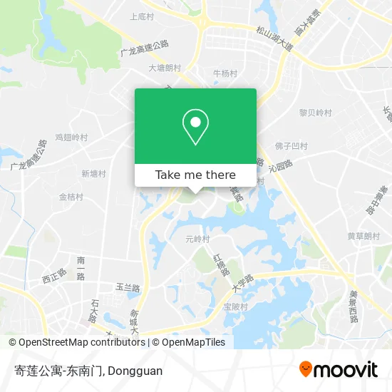 寄莲公寓-东南门 map