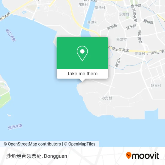 沙角炮台领票处 map