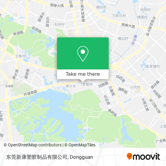 东莞新康塑胶制品有限公司 map