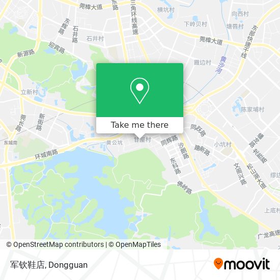 军钦鞋店 map