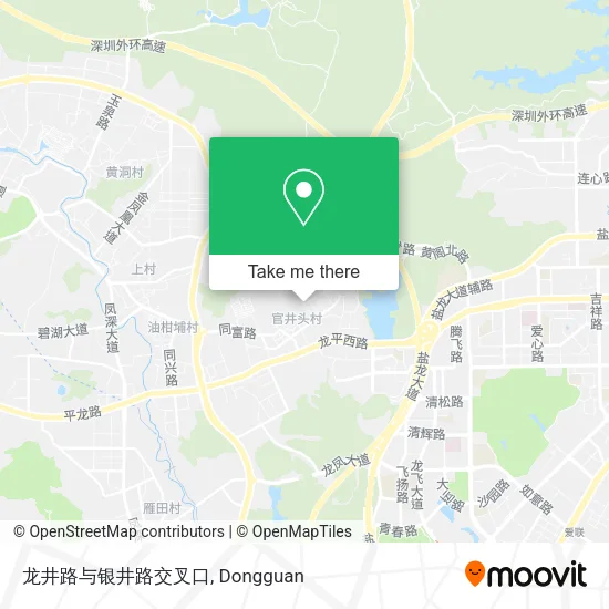龙井路与银井路交叉口 map