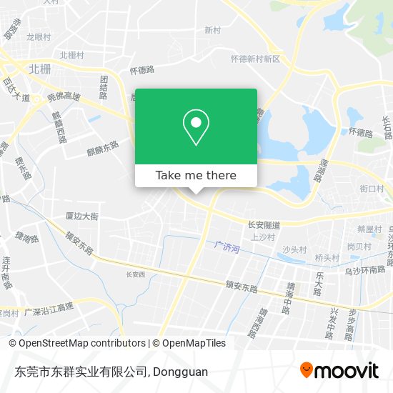 东莞市东群实业有限公司 map