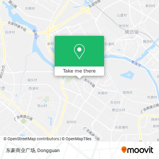 东豪商业广场 map