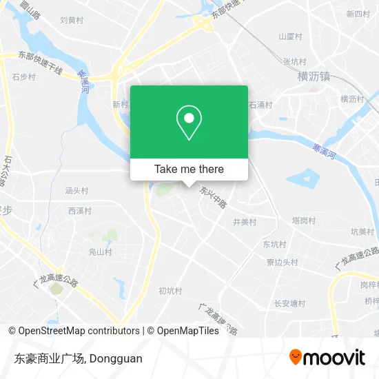 东豪商业广场 map