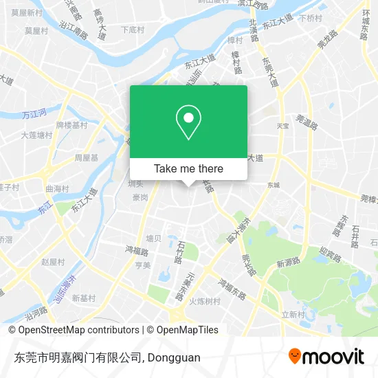 东莞市明嘉阀门有限公司 map