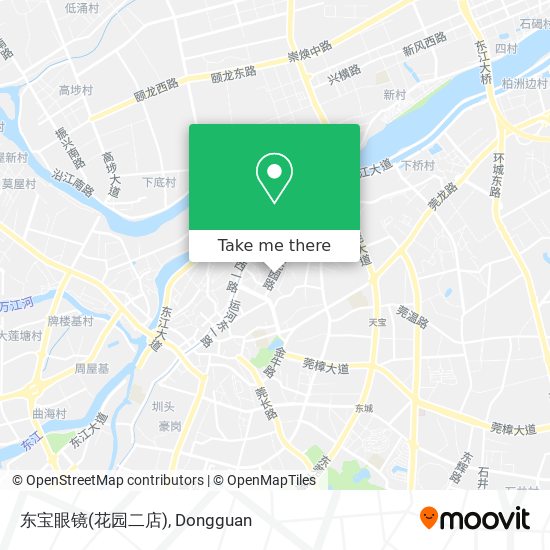 东宝眼镜(花园二店) map