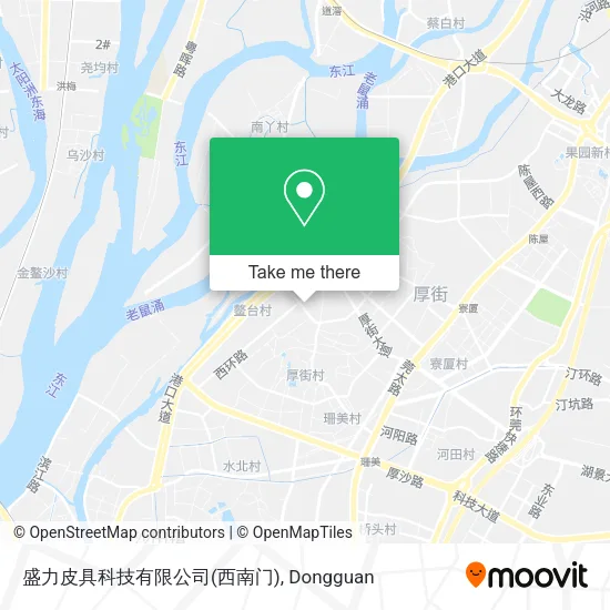 盛力皮具科技有限公司(西南门) map