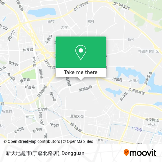 新天地超市(宁馨北路店) map