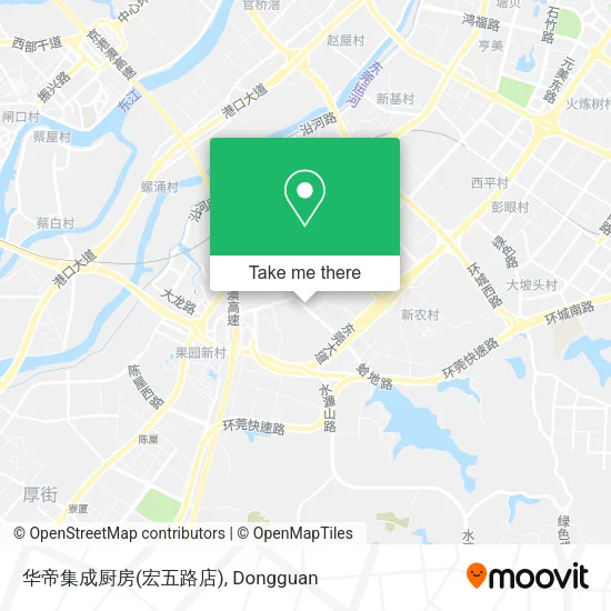 华帝集成厨房(宏五路店) map