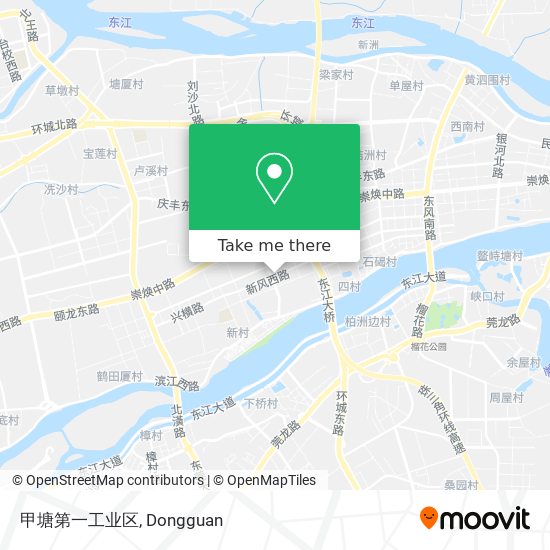 甲塘第一工业区 map